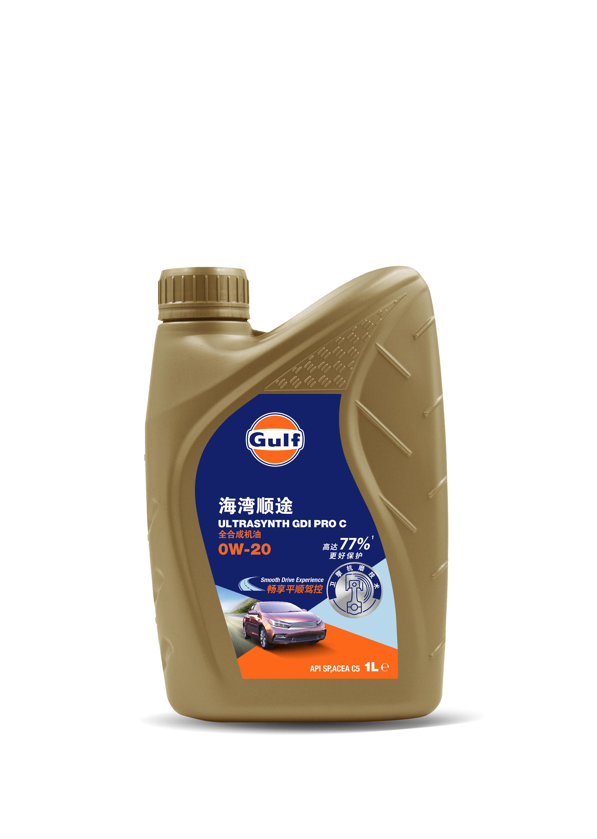 海湾顺途全合成机油(VW) 0W-20