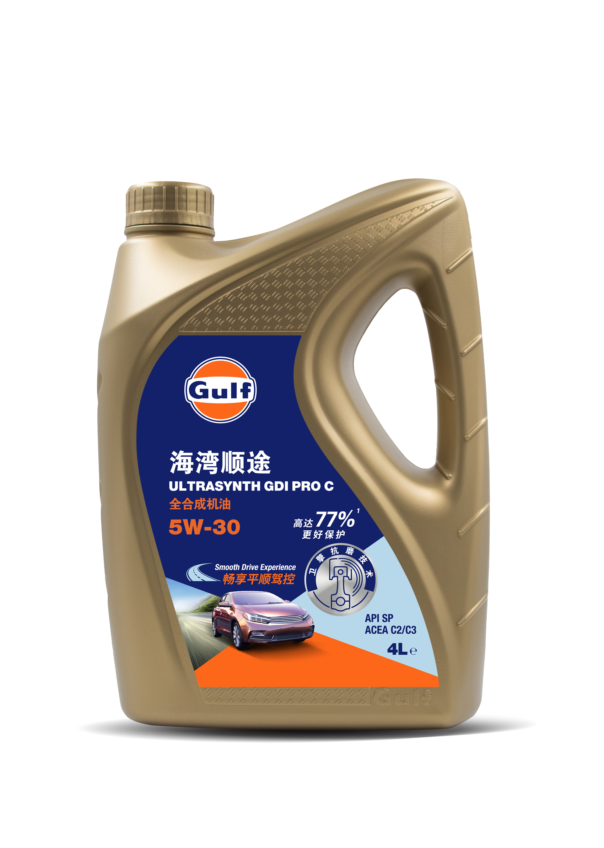 海湾顺途全合成机油 5W-30